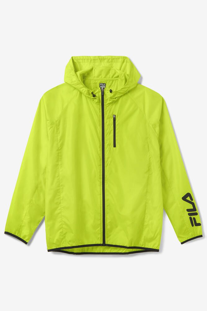 Fila Jakke Herre Lysegrøn Trail Run Windbreaker XHV-208937